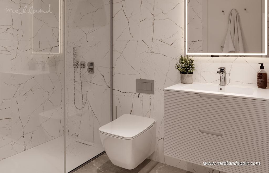 Квартира в Финестрат, Аликанте, Испания 2 спальни, 127м2 №148486