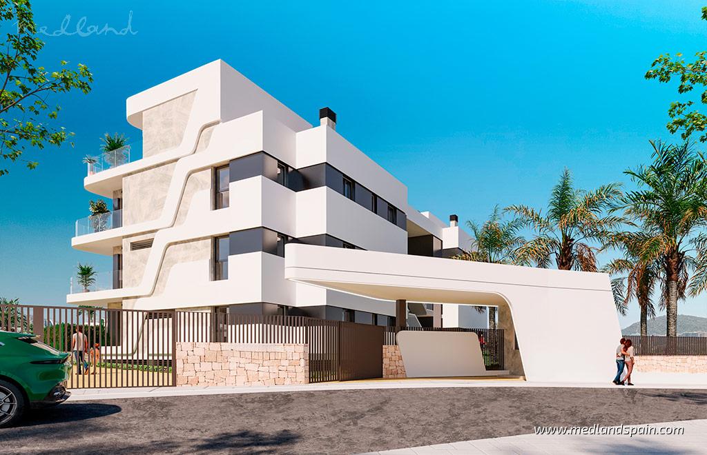 Квартира в Финестрат, Аликанте, Испания 2 спальни, 127м2 №148486