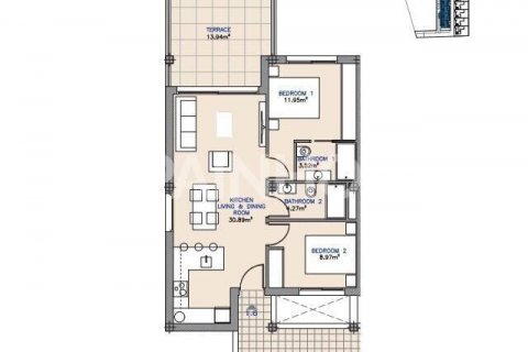 Wohnung zum Verkauf Los Alcazares, Murcia, Spanien 2 Schlafzimmer, 71 m2 Nr. 76597 - Foto 17