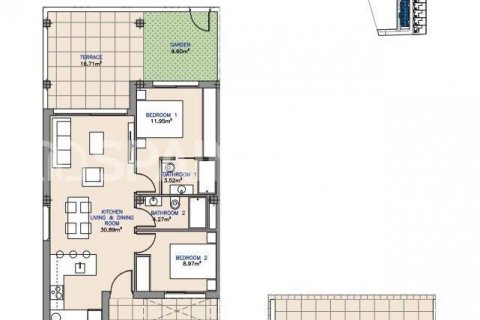 Wohnung zum Verkauf Los Alcazares, Murcia, Spanien 2 Schlafzimmer, 71 m2 Nr. 76597 - Foto 11