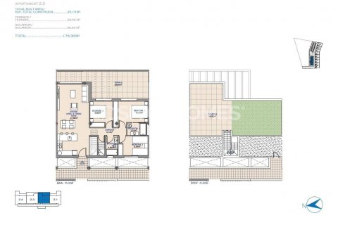 Wohnung zum Verkauf Los Alcazares, Murcia, Spanien 2 Schlafzimmer, 71 m2 Nr. 76597 - Foto 19