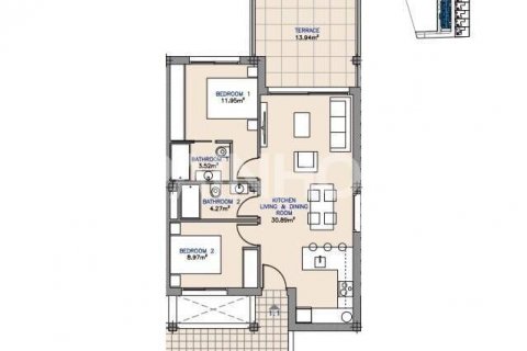 Wohnung zum Verkauf Los Alcazares, Murcia, Spanien 2 Schlafzimmer, 71 m2 Nr. 76597 - Foto 12