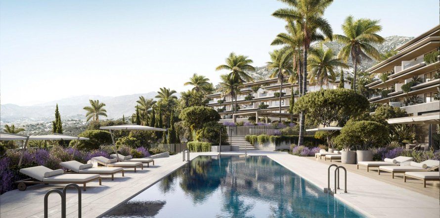 Huoneisto Mijas, Malaga, Espanja 3 makuuhuonetta, 128 m2 No. 169669
