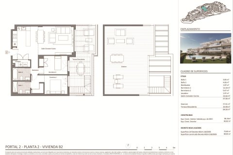 Penthäuser zum Verkauf in Estepona, Malaga, Spanien 2 Schlafzimmer, 99 m2 Nr. 169665 - Foto 9