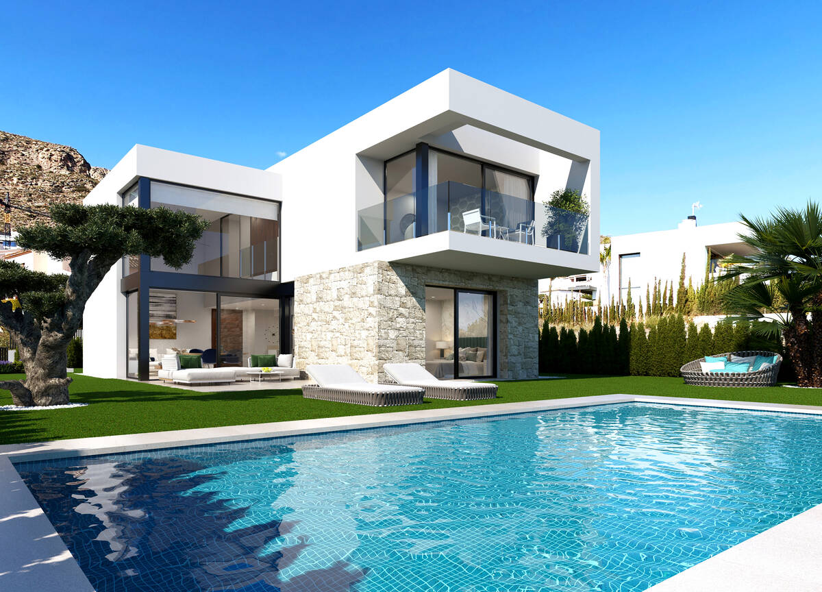 Villa a Finestrat, Alicante, Spagna 3 camere da letto, 154 mq. N° 192521
