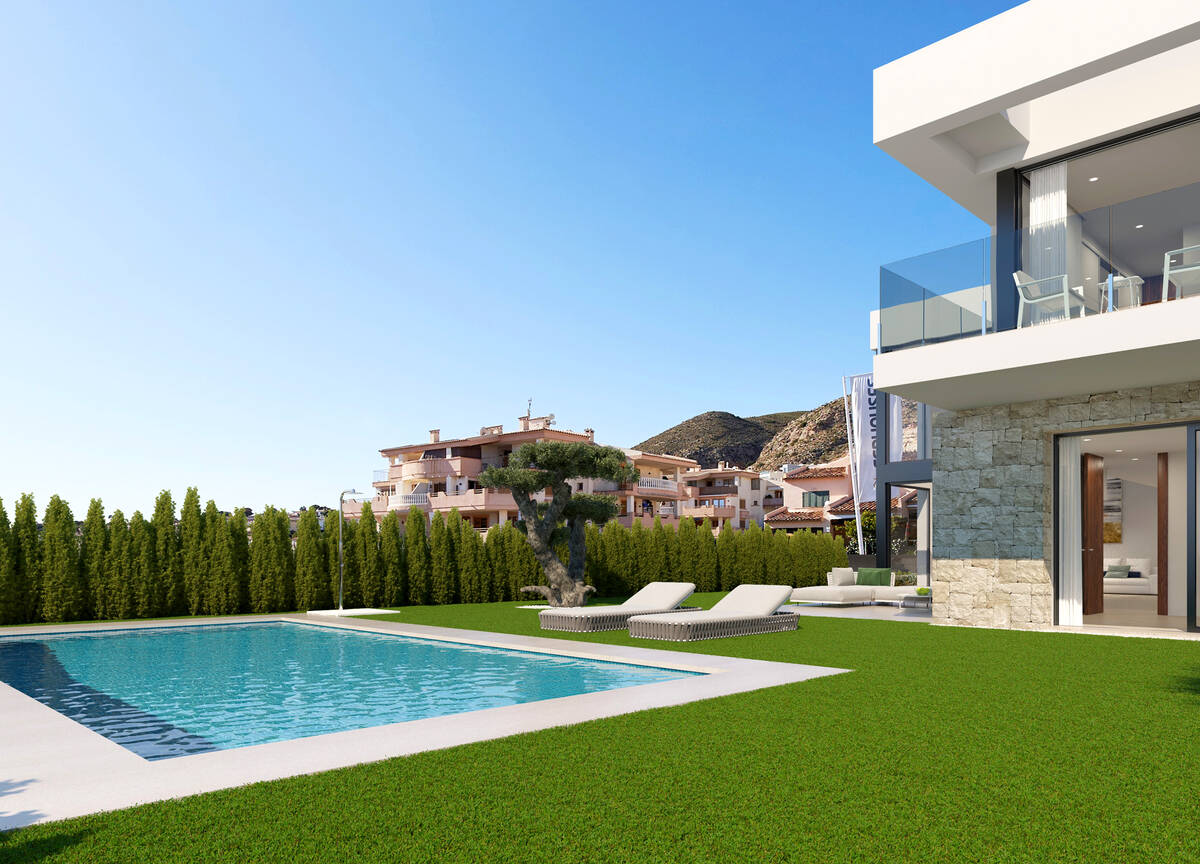 Villa a Finestrat, Alicante, Spagna 3 camere da letto, 154 mq. N° 192521