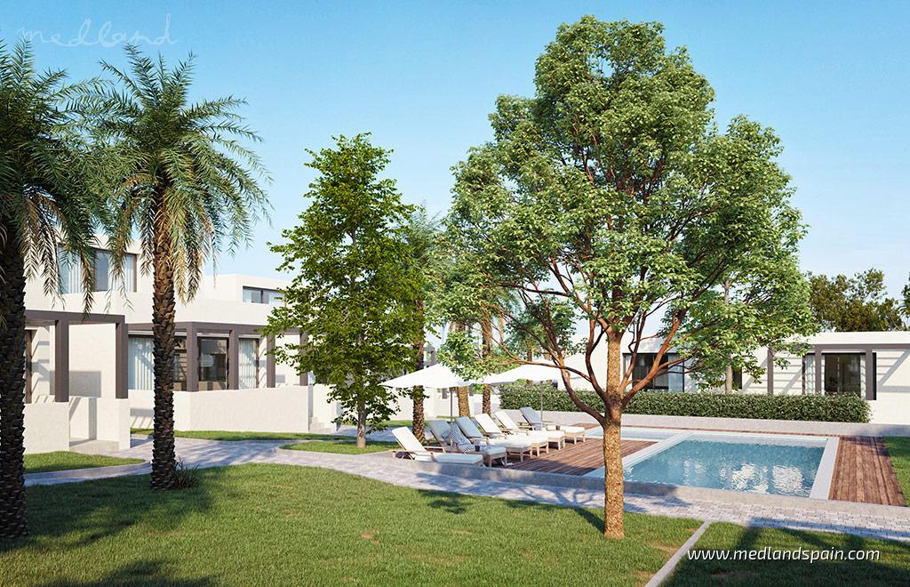 Kaupunkipientalo La Manga del Mar Menor, Murcia, Espanja 2 makuuhuonetta, 95 m2 No. 192963