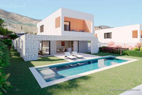 Villa i Finestrat, Alicante, Spanien 4 sovrum, 242 kvm. Nr. 192962