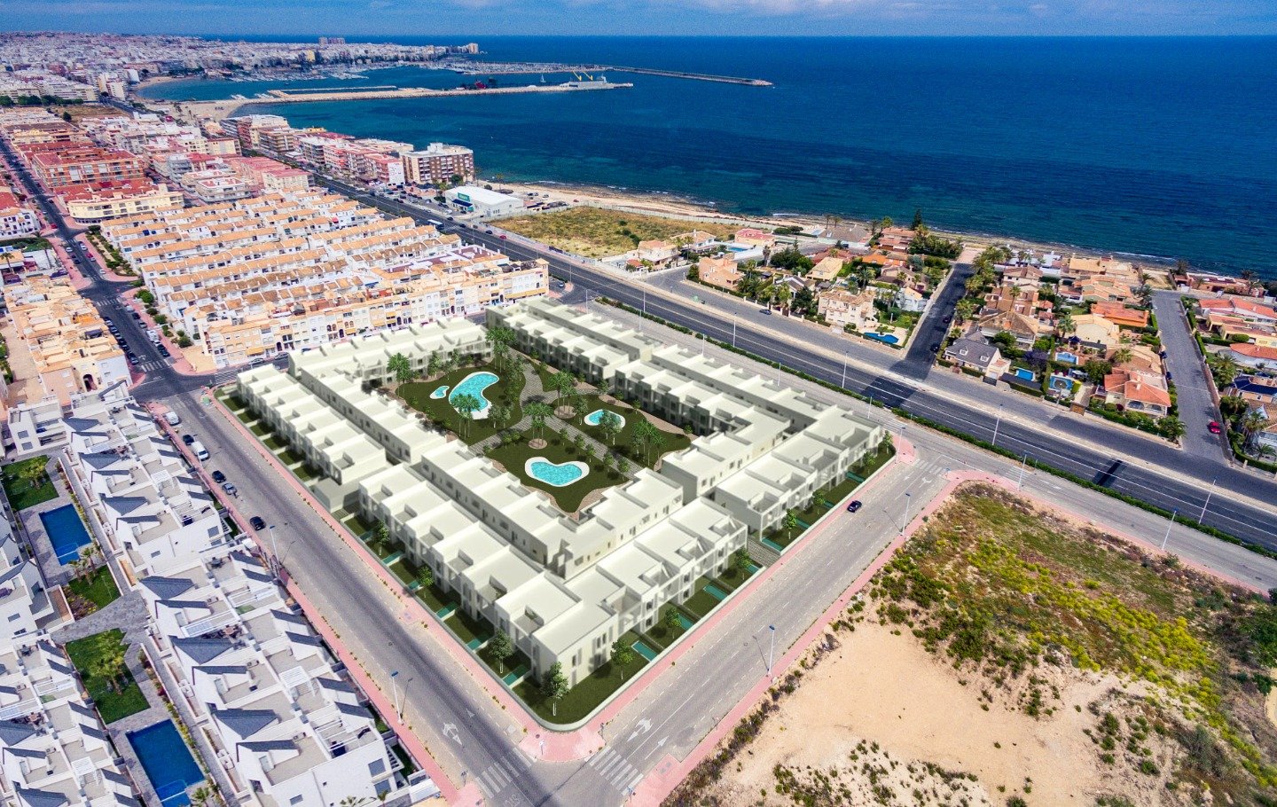 Apartamento en Torrevieja, Alicante, España 2 dormitorios, 97 m2 No. 80971