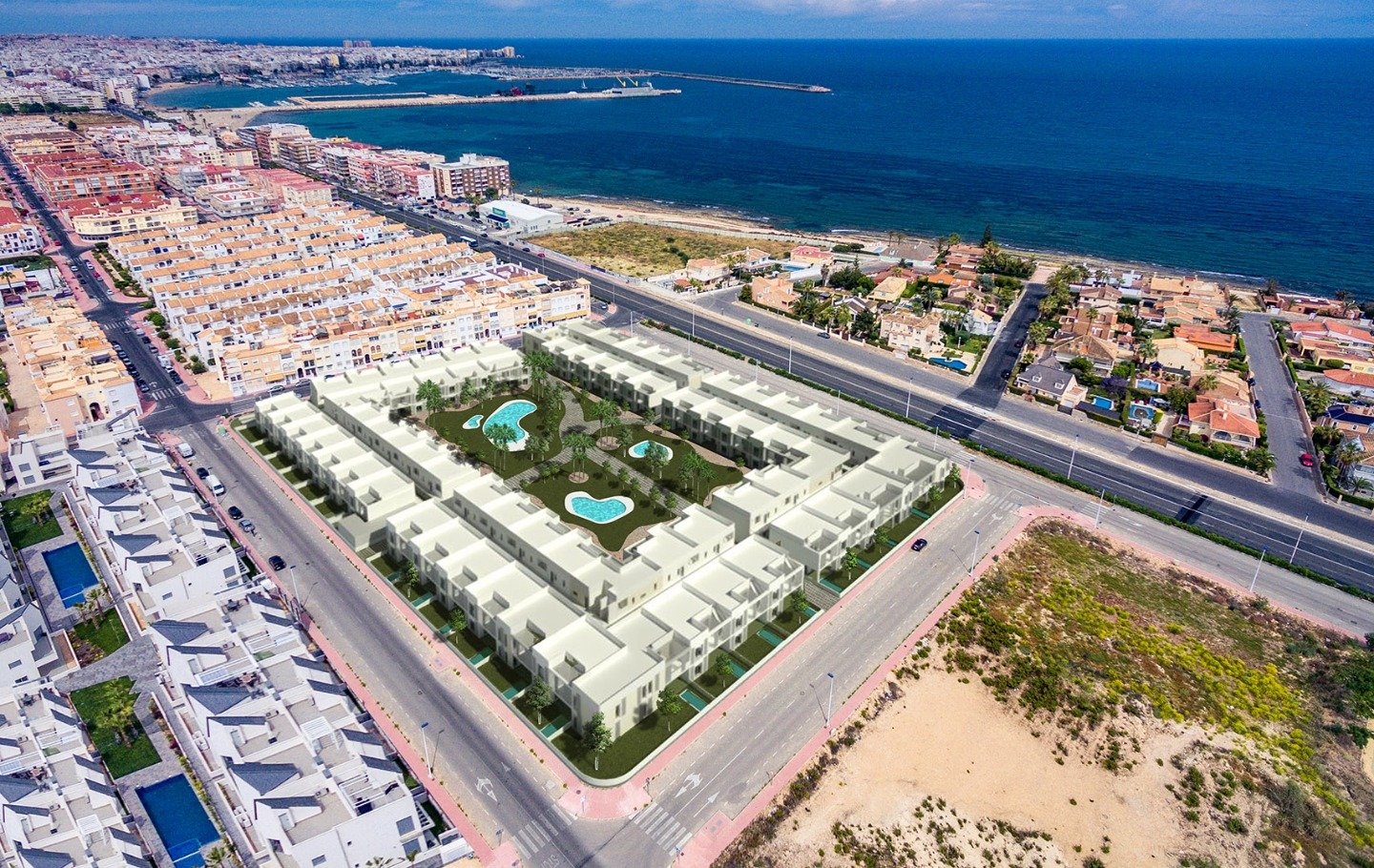 Apartamento en Torrevieja, Alicante, España 2 dormitorios, 97 m2 No. 80971