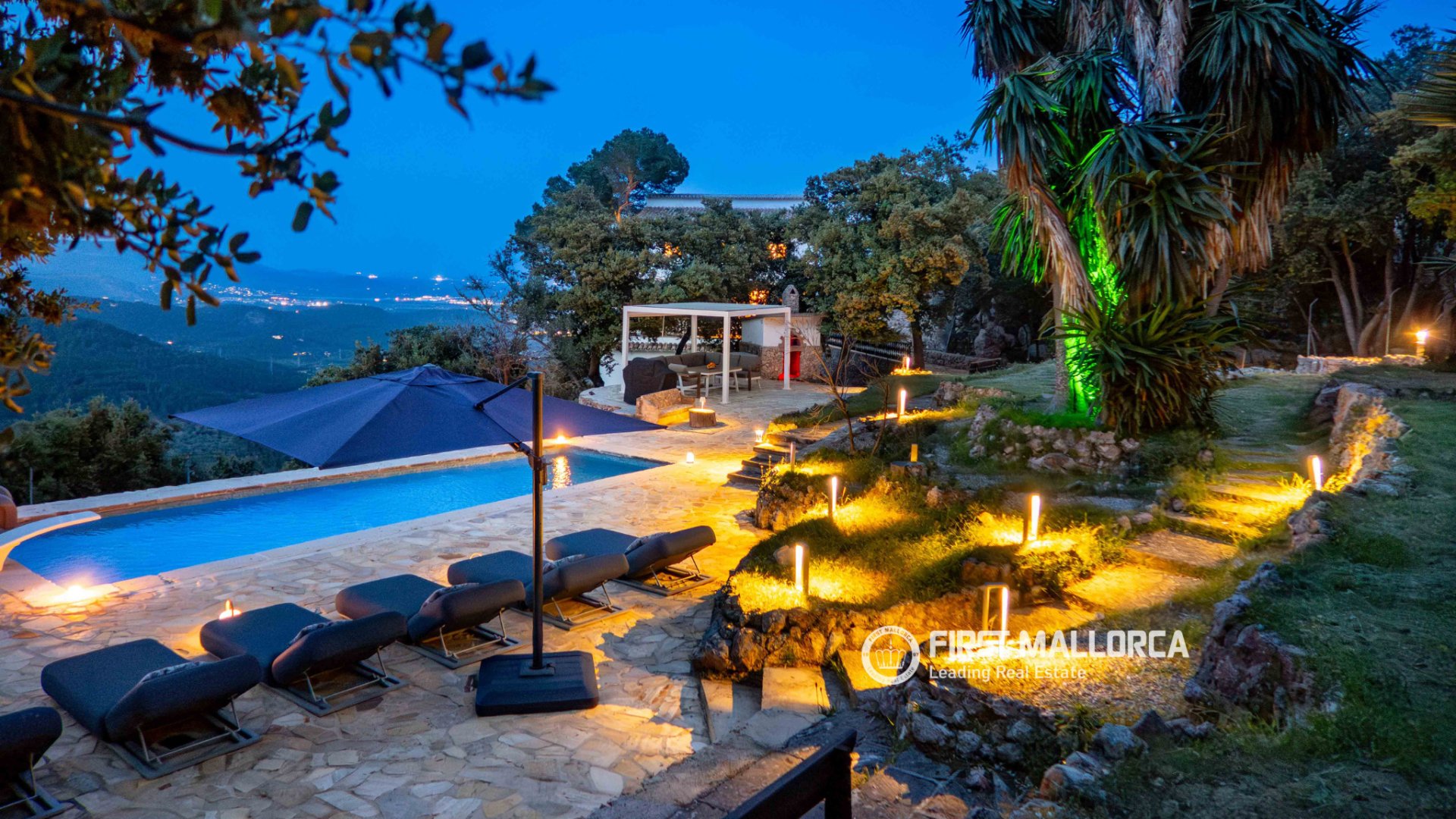 Villa en Esporles, Mallorca, España 4 dormitorios, 316 m2 No. 167260