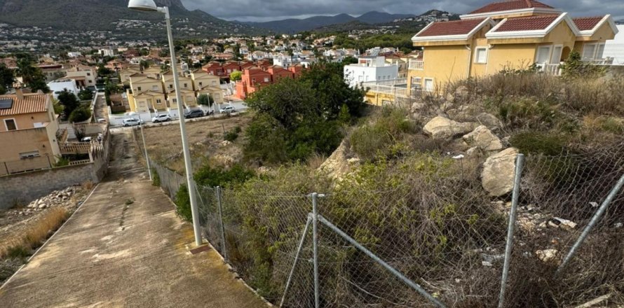 Land plot in Calpe, Alicante, Spain No. 165722