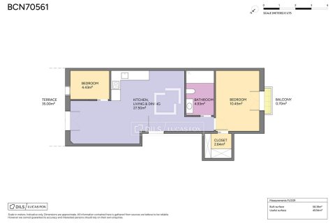 Apartamento en venta en Barcelona, España 2 dormitorios, 78 m2 No. 192571 - foto 20
