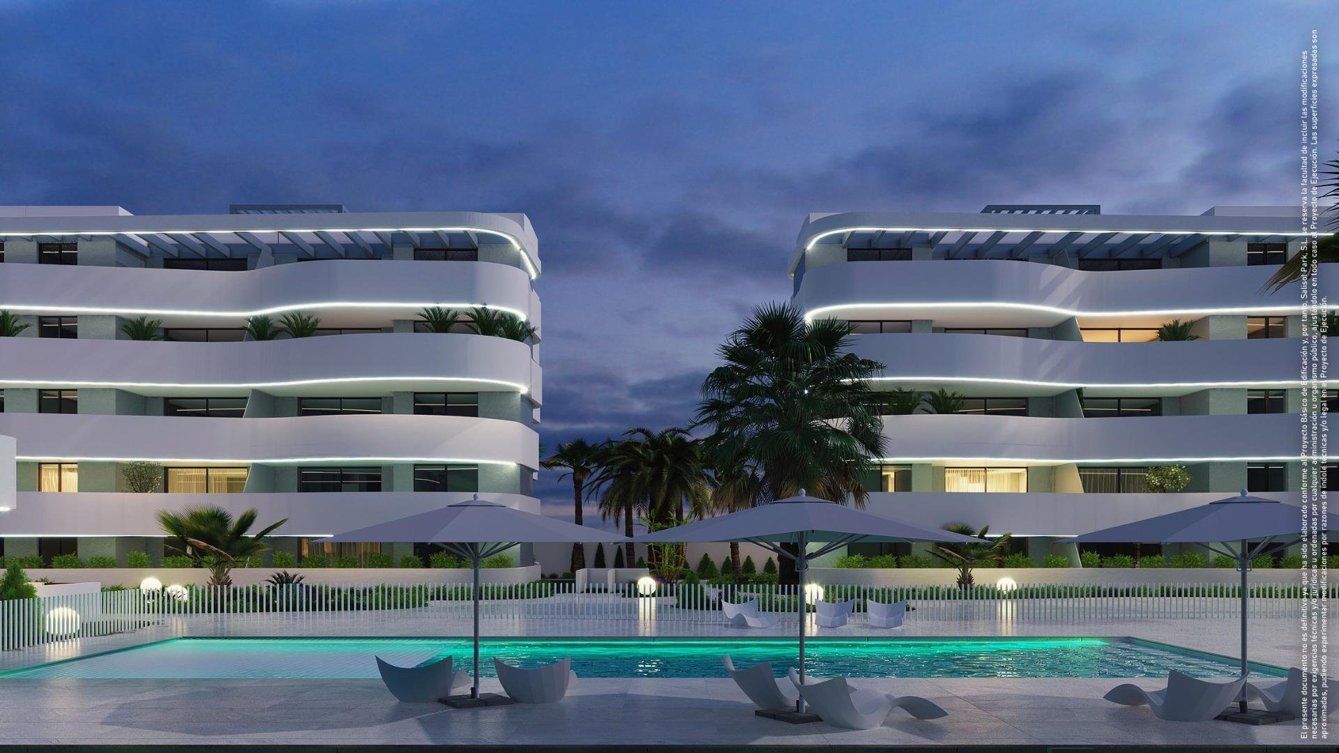 Apartamento en Guardamar del Segura, Alicante, España 2 dormitorios, 83 m2 No. 193076