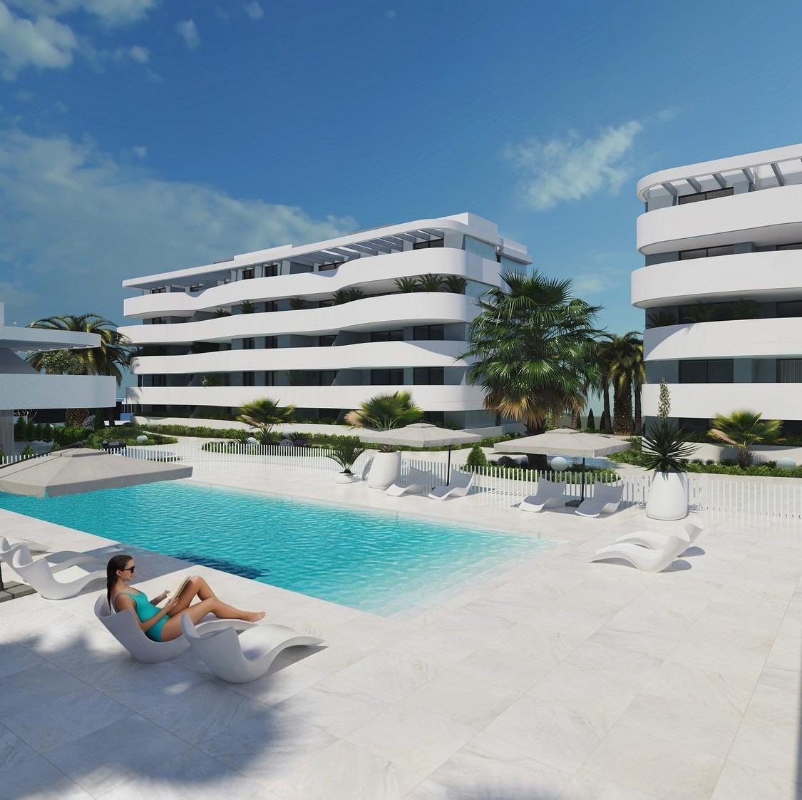 Apartamento en Guardamar del Segura, Alicante, España 2 dormitorios, 83 m2 No. 193076