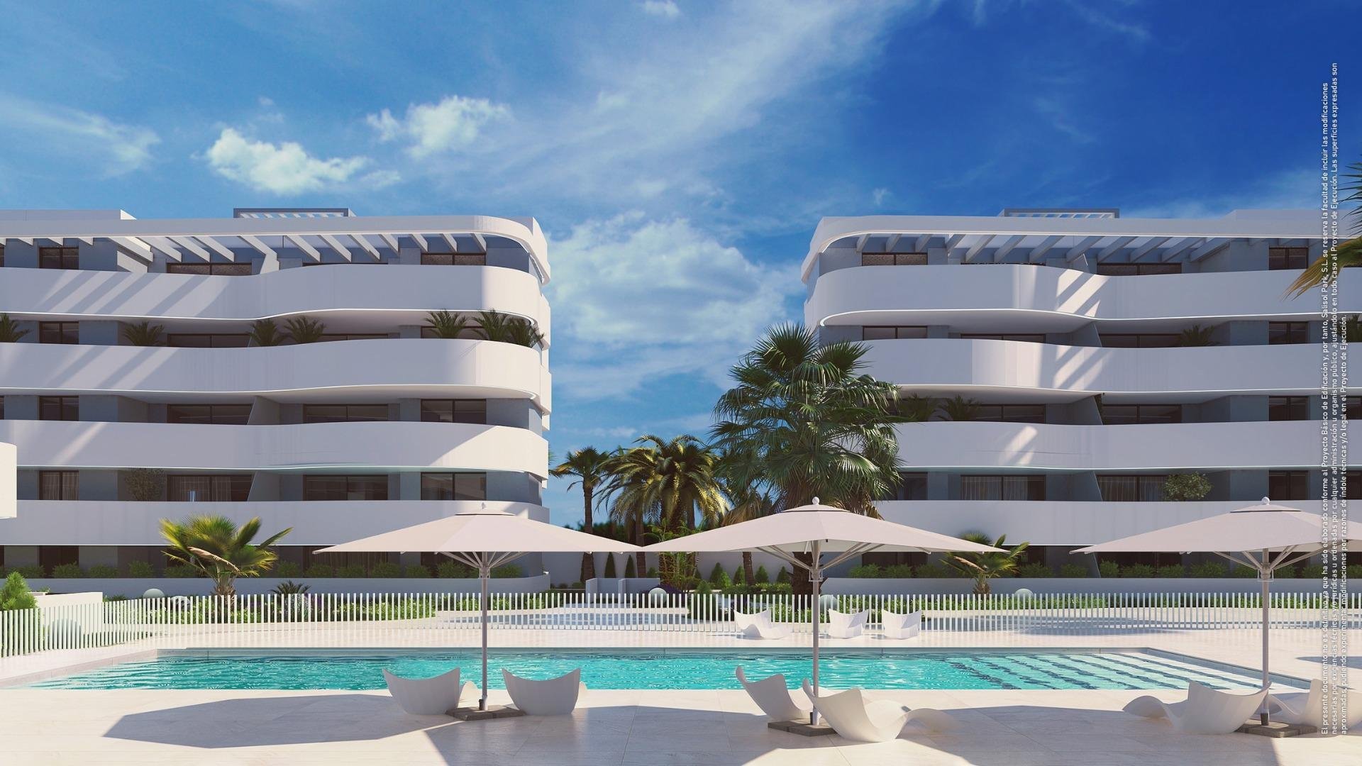 Apartamento en Guardamar del Segura, Alicante, España 2 dormitorios, 83 m2 No. 193076