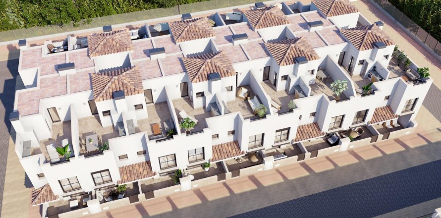 Kaupunkipientalo Torre-Pacheco, Murcia, Espanja 3 makuuhuonetta, 82 m2 No. 170013