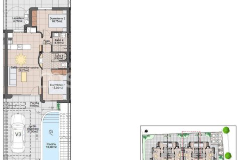 Penthouse w Pilar de la Horadada, Alicante, Hiszpania 2 sypialnie, 62 mkw. nr 178235 – zdjęcie 28