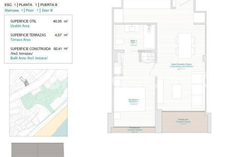 Penthouse w Villajoyosa, Alicante, Hiszpania 3 sypialnie, 126 mkw. nr 178236 – zdjęcie 6