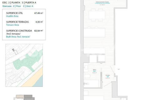 Penthouse w Villajoyosa, Alicante, Hiszpania 3 sypialnie, 126 mkw. nr 178236 – zdjęcie 18