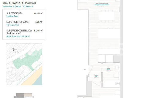 Penthouse w Villajoyosa, Alicante, Hiszpania 3 sypialnie, 126 mkw. nr 178236 – zdjęcie 19