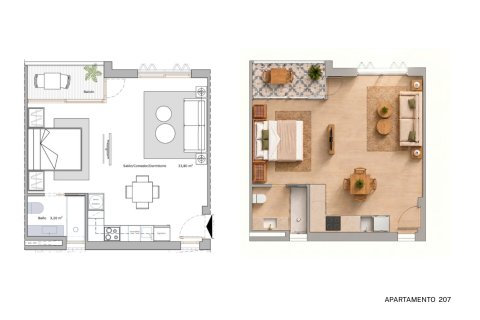 Apartment à vendre à Lo Pagan, Murcia, Espagne, 2 chambres, 67 m2 No. 194591 - photo 18