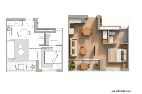 Apartment à vendre à Lo Pagan, Murcia, Espagne, 2 chambres, 67 m2 No. 194591 - photo 16