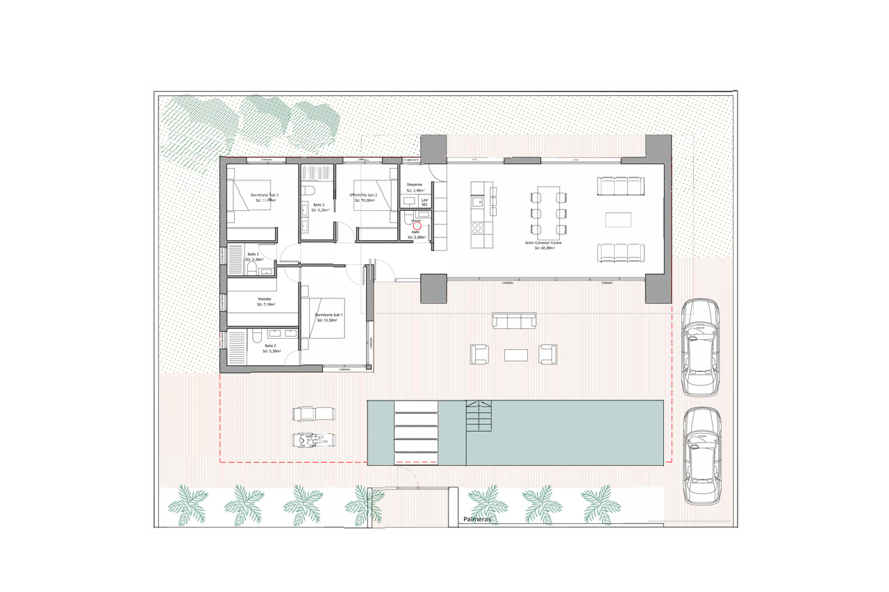 Māja Ciudad Quesada, Alicante, Spānijā 3 istabas, 150 m2 Nr. 101617