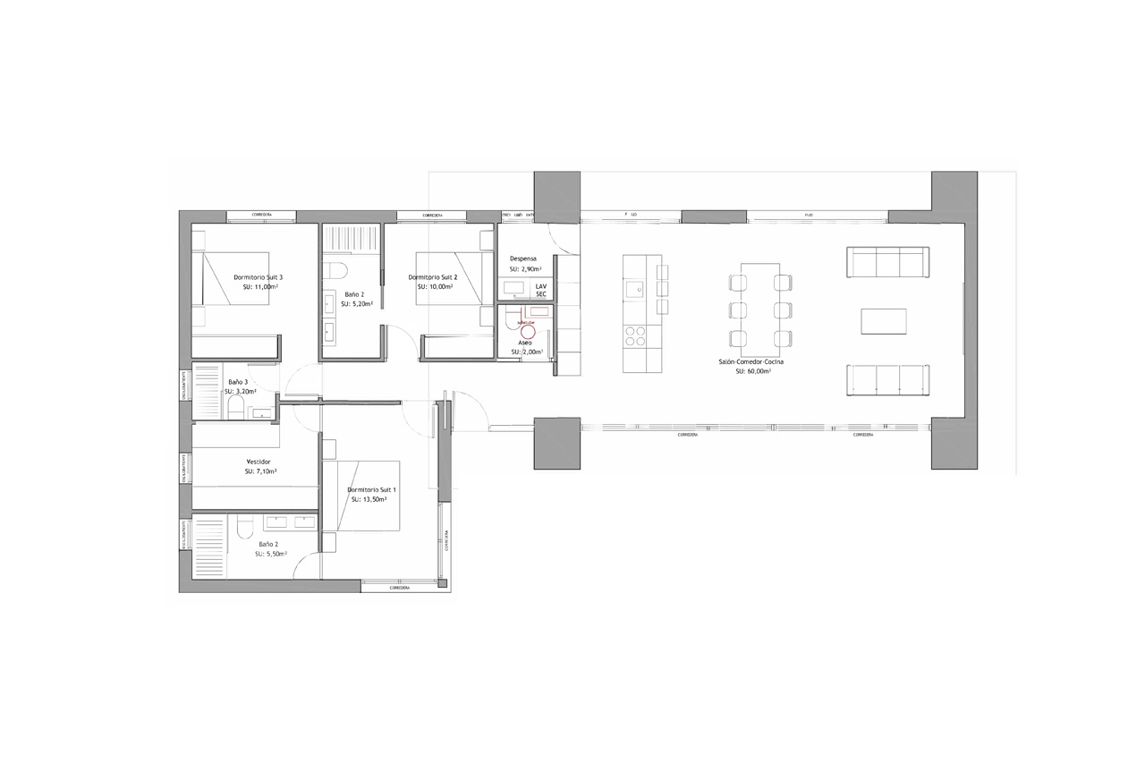 Māja Ciudad Quesada, Alicante, Spānijā 3 istabas, 150 m2 Nr. 101617
