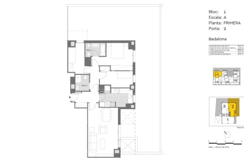 Dzīvoklis pārdošanā Barcelona, Spānijā 3 istabas, 90 m2 Nr. 150738 - attēls 11