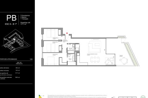Dzīvoklis pārdošanā Cubelles, Barcelona, Spānijā 3 istabas, 94 m2 Nr. 150739 - attēls 24