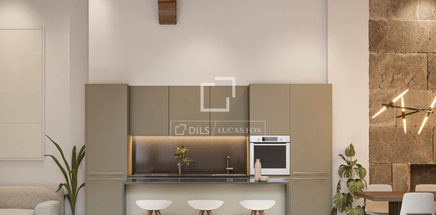 Lägenhet i Barcelona, Spanien 2 sovrum, 83 kvm. Nr. 161455