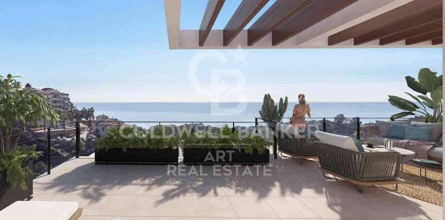 Appartamento a Mijas, Malaga, Spagna 2 camere da letto, 76 mq. N° 159237