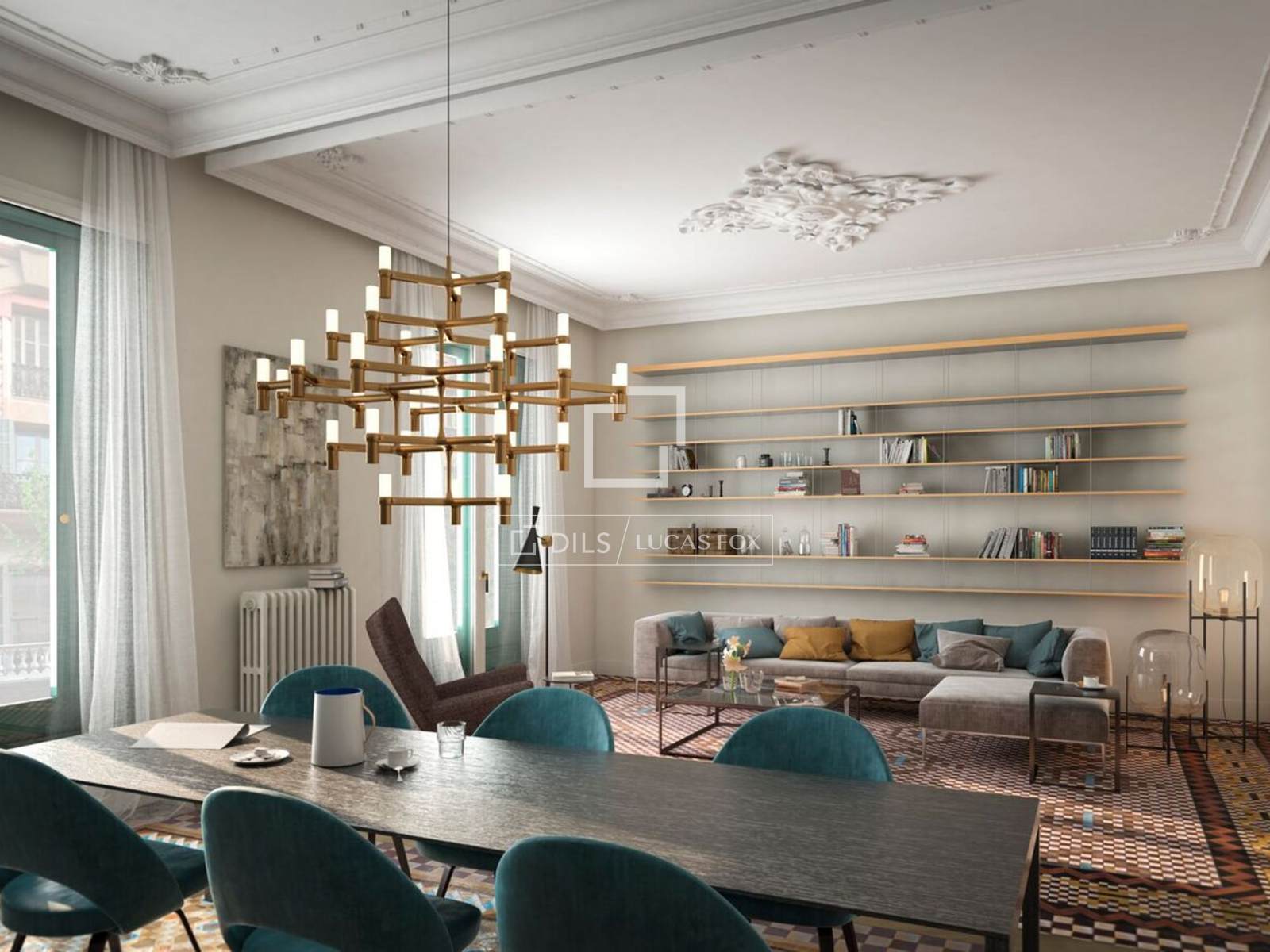 Apartament w Barcelona, Hiszpania 2 sypialnie, 127 mkw. nr 192754