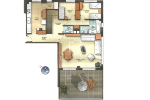 Kattohuoneisto myytävänä Castelldefels, Barcelona, Espanja, 4 makuuhuonetta, 209 m2 No. 192751 - kuva 27