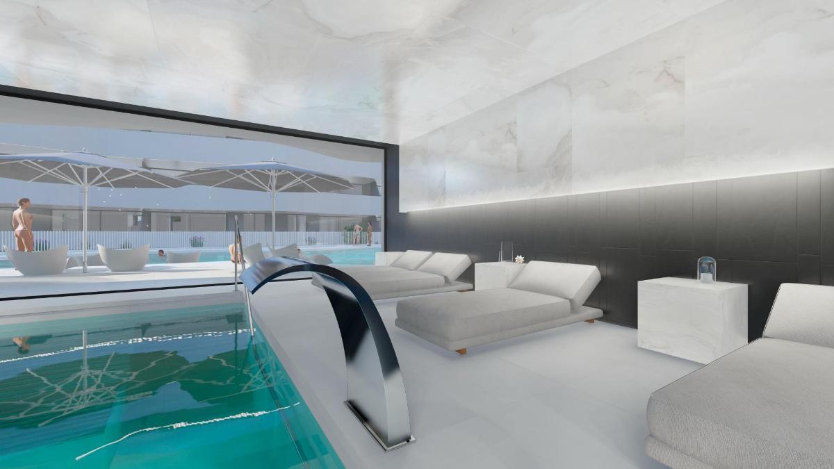 Квартира в Гуардамар-дель-Сегура, Аликанте, Испания 2 спальни, 80м2 №100033