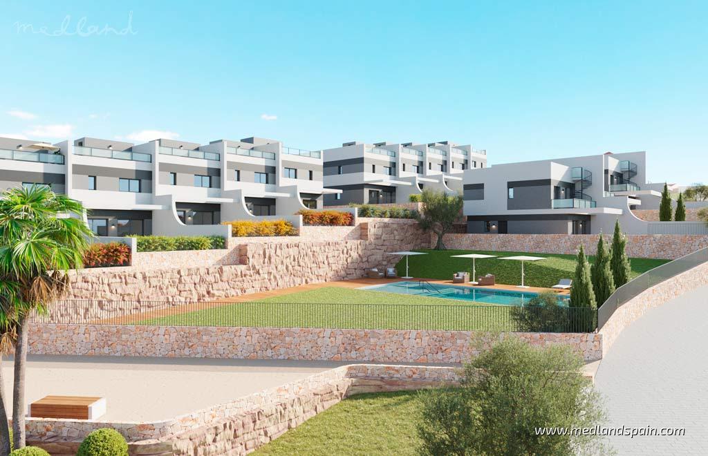 Huvila Finestrat, Alicante, Espanja 4 makuuhuonetta, 157 m2 No. 105151