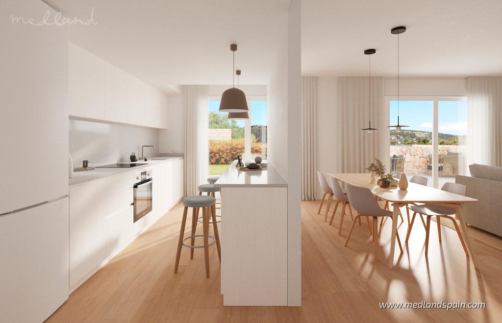 Huvila Finestrat, Alicante, Espanja 4 makuuhuonetta, 157 m2 No. 105151
