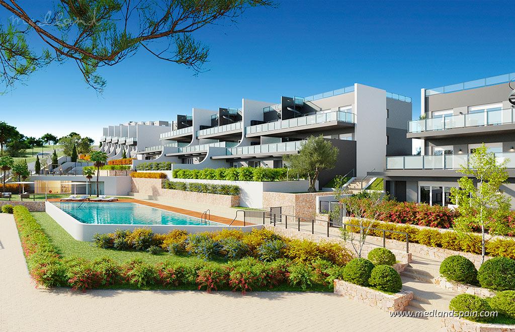 Huvila Finestrat, Alicante, Espanja 4 makuuhuonetta, 157 m2 No. 105151