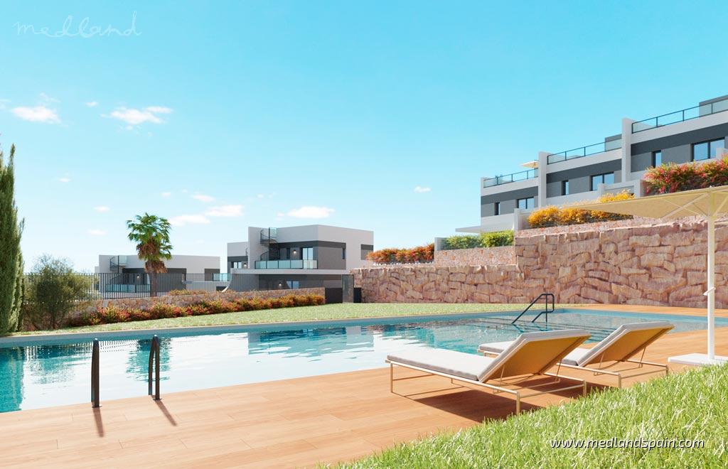 Huvila Finestrat, Alicante, Espanja 4 makuuhuonetta, 157 m2 No. 105151