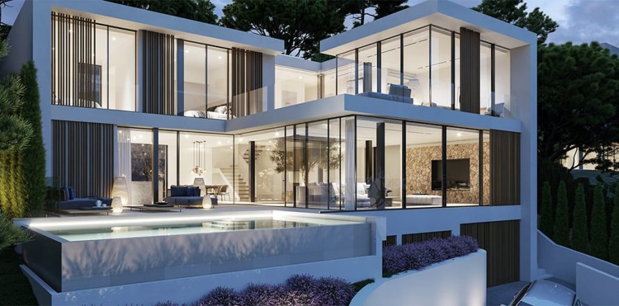 Villa in Costa D'en Blanes, Mallorca, Spanien 4 Schlafzimmer, 449 m2 Nr. 147858