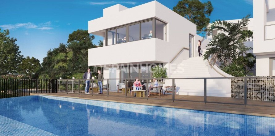 Willa w Mijas, Malaga, Hiszpania 3 sypialnie, 120 mkw. nr 195625