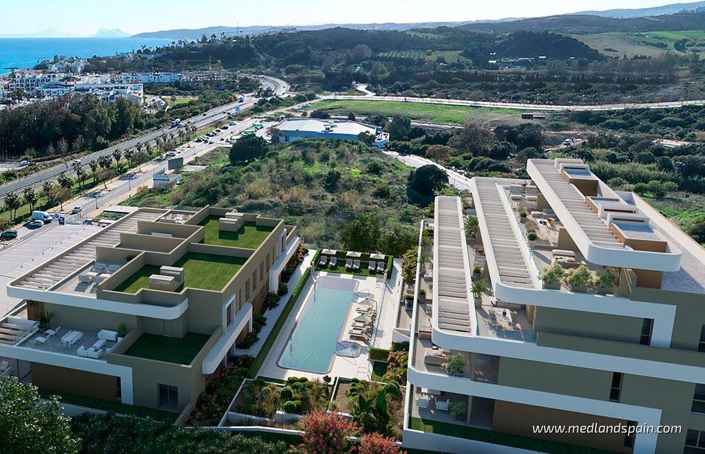 Dzīvoklis Estepona, Malaga, Spānijā 1 istaba, 65 m2 Nr. 149843