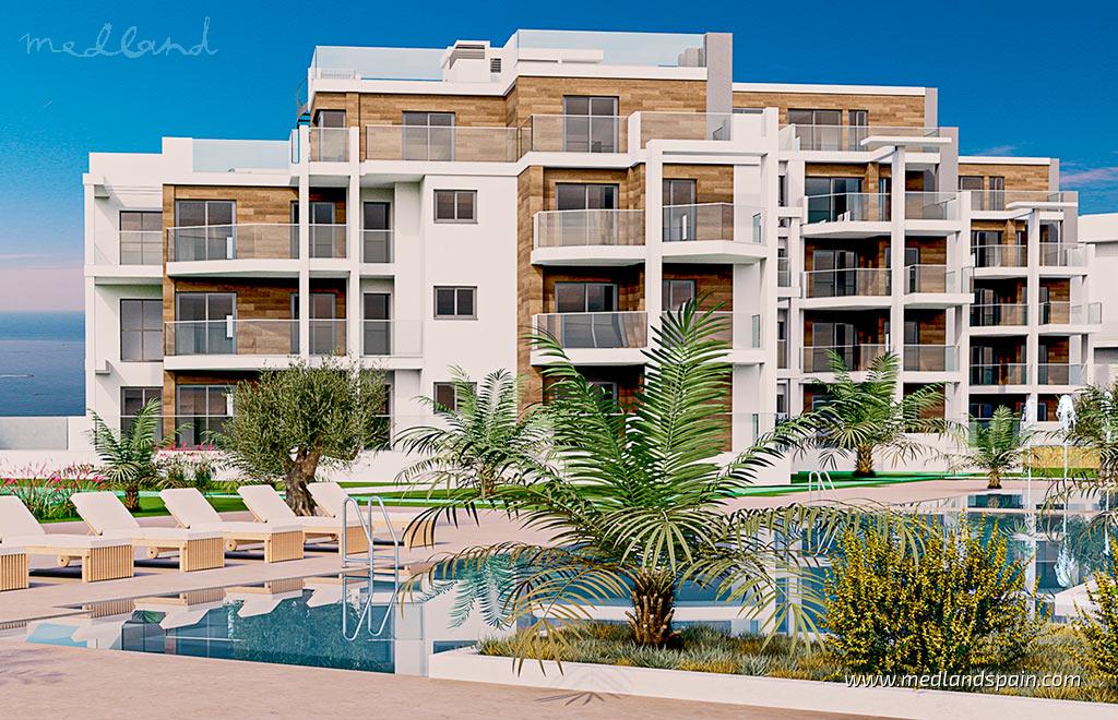 Apartament w Denia, Alicante, Hiszpania 2 sypialnie, 80 mkw. nr 149375