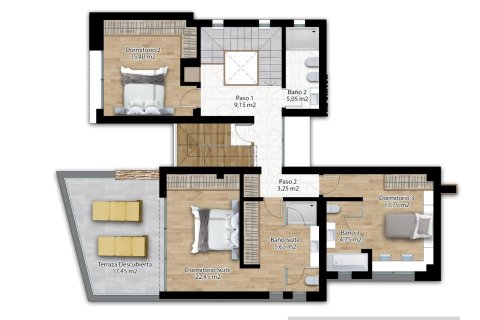 Продажа виллы Ла Нусия, Аликанте, Испания 4 спальни, 283м2 №133896 - фото 13