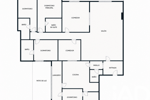 Apartament w Madrid, Hiszpania 4 sypialnie, 290 mkw. nr 172578 – zdjęcie 18
