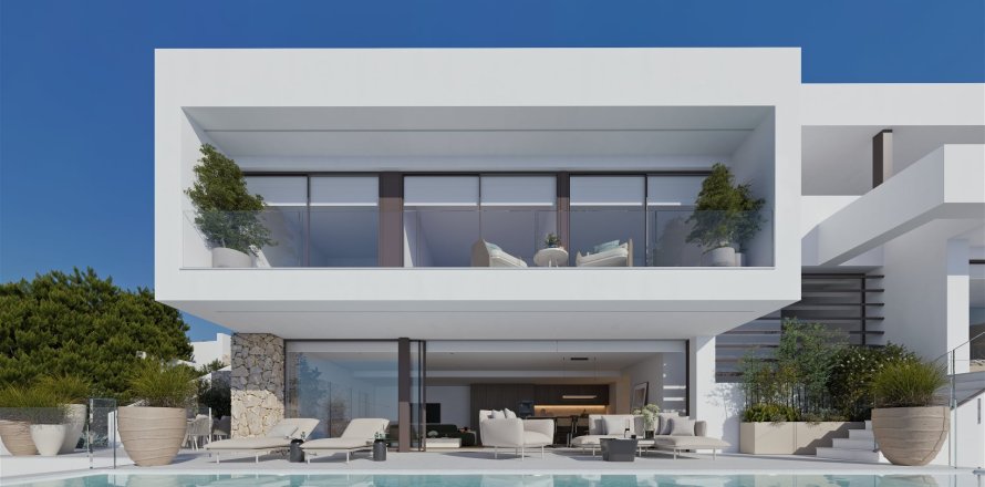 Villa i Altea, Alicante, Spanien 4 sovrum, 466 kvm. Nr. 194690