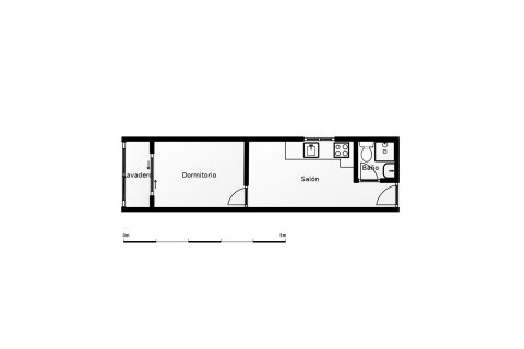 Apartamento en venta en Badalona, Barcelona, España 1 dormitorio, 24 m2 No. 191484 - foto 19