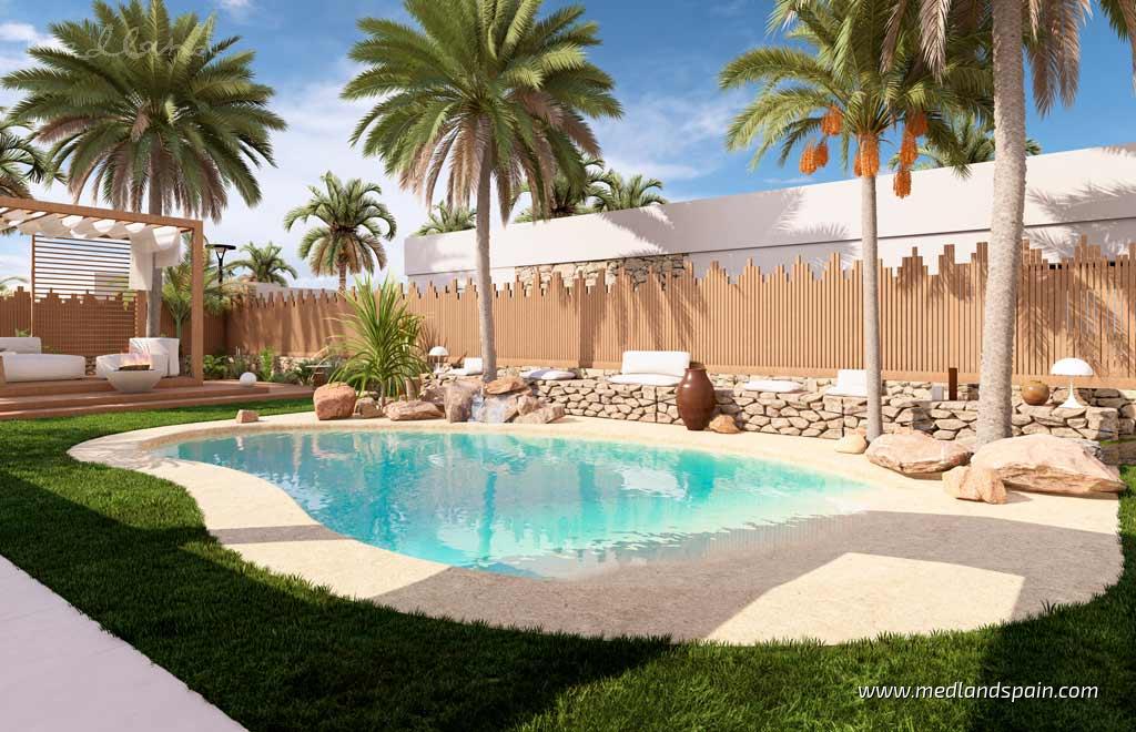 Villa en Murcia, España 2 dormitorios, 143 m2 No. 105188