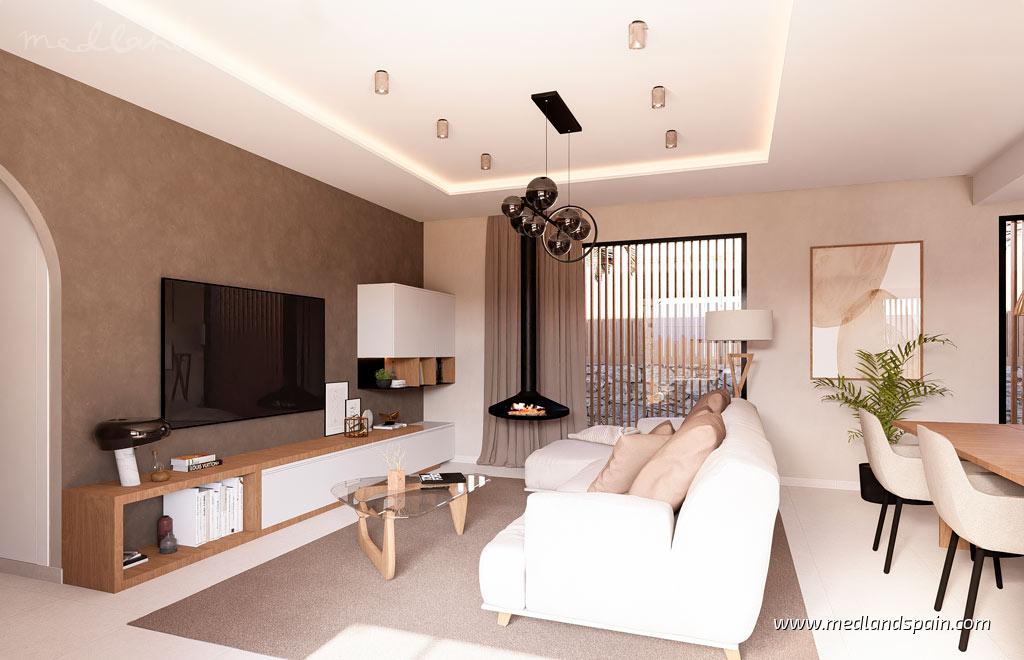 Villa en Murcia, España 2 dormitorios, 143 m2 No. 105188